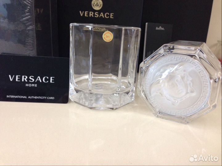 Versace Rosenthal 2 бокала для виски
