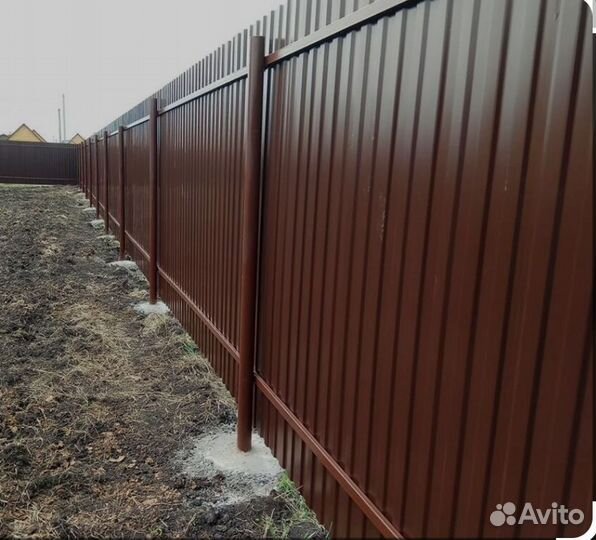 Заборы под ключ