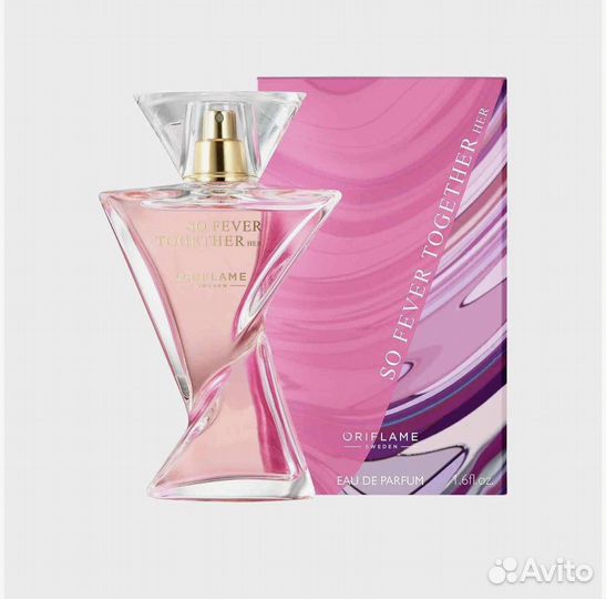 Туалетная вода oriflame So Fever together her