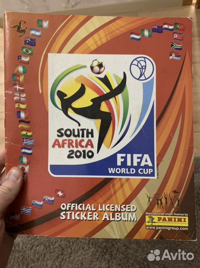 Альбом Panini South Africa 2010