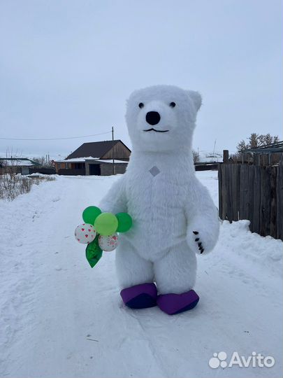 Белый Мишка поздравление от Тучки56