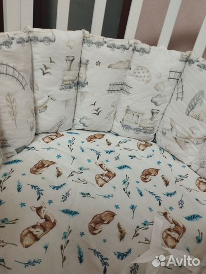 Бортики в кроватку