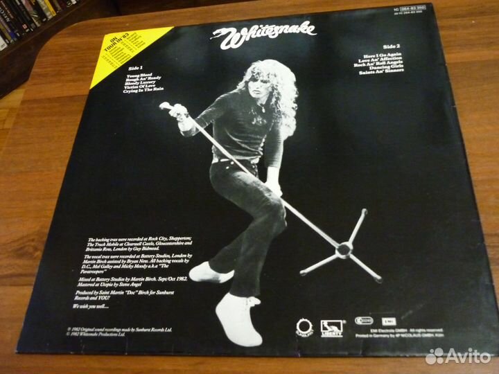 LP Whitesnake 82