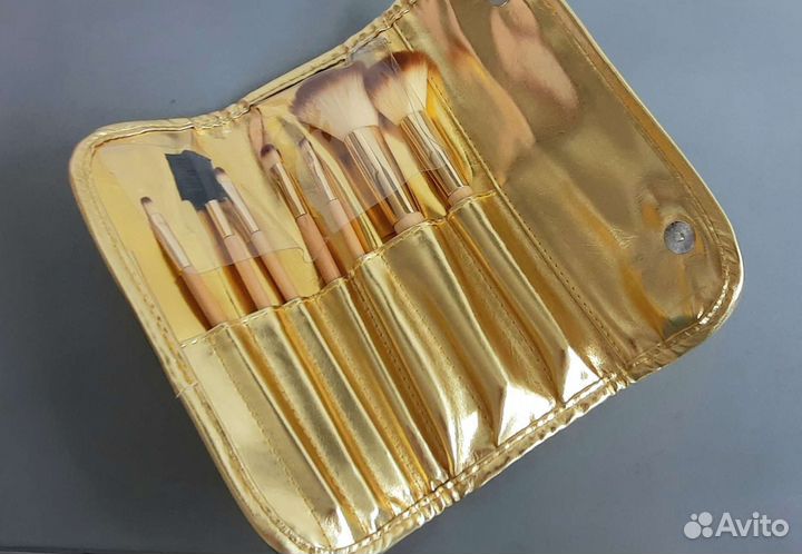 Кисти набор для макияжа с чехлом