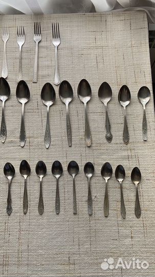 Набор вилок и ложек СССР