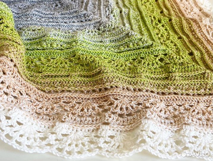 Бактус, шаль, шарф, палантин