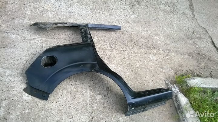 Крыло заднее правое opel zafira В
