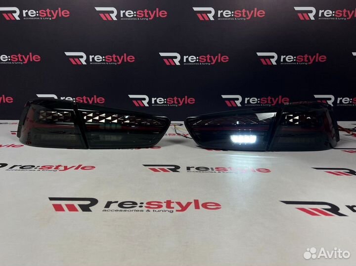 Стопы Mitsubishi Lancer 06-16г Дымчатые