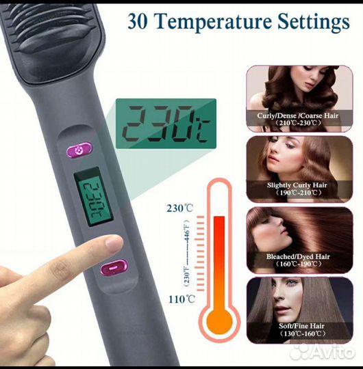 Расческа-выпрямитель электрическая