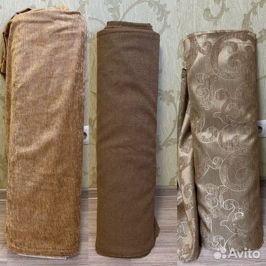 Ткани и бахрома для штор