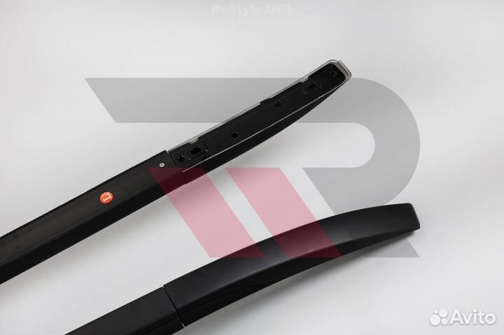 Рейлинги Mitsubishi Outlander 13-22г Черные