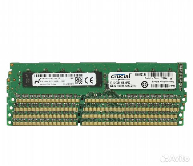 8GB 16GB 32G PC3-12800E PC3L-12800E PC3-14900E Ecc