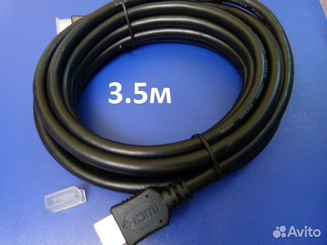 Новый кабель hdmi- hdmi 3 метра / усиленный 3.5м