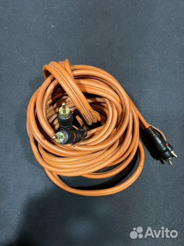 Межблочный кабель 2 RCA - 2 RCA с Заземлением 5м купить в Красково с ...