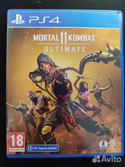 Mortal kombat 11 ultimate ps4 диск