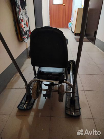 Снегокат с колесами