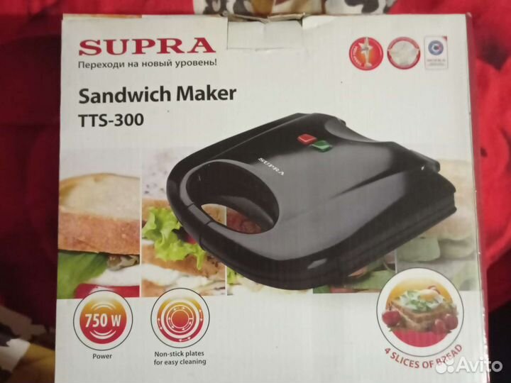 Бутербродница-сэндвичиница supra TTS-300