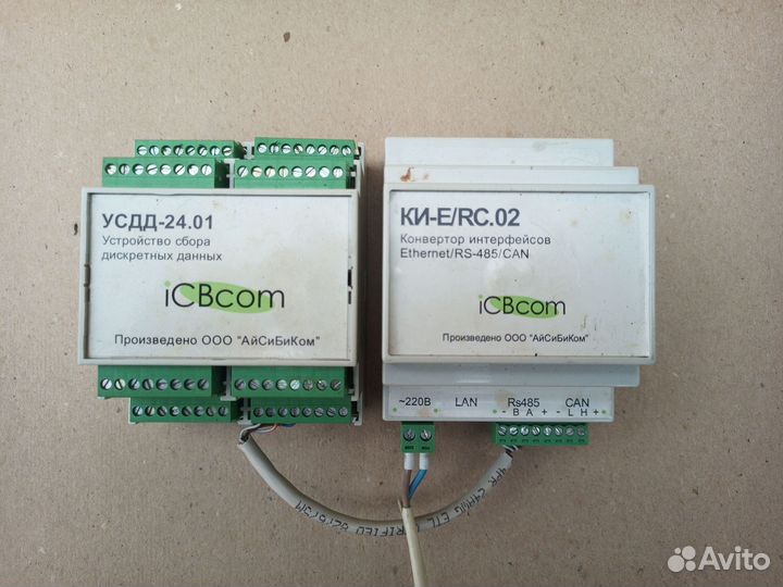 Конвертер интерфейсов Ethernet/RS-485/CAN