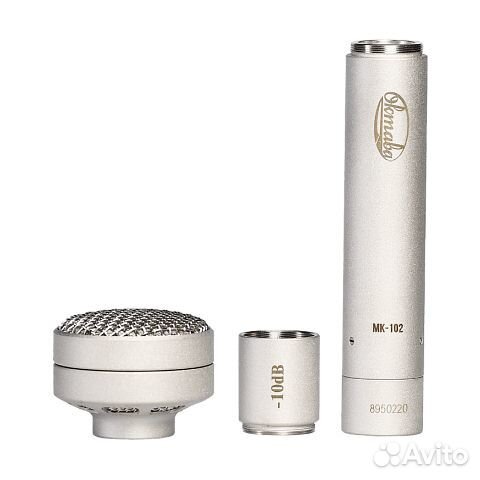 Мк-102 (стереопара, никель, в картонной коробке) О