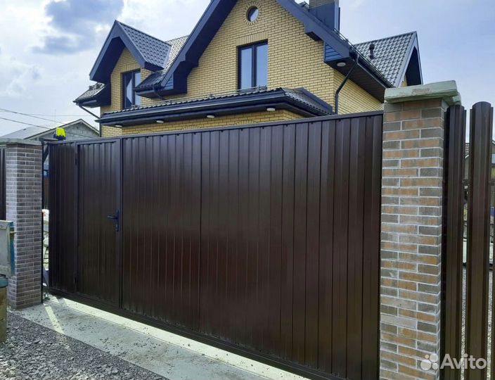 Откатные ворота в наличии