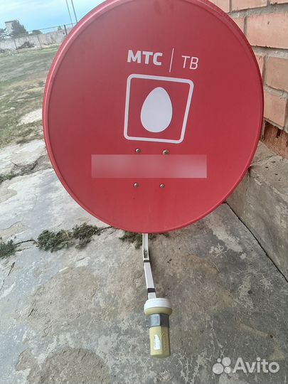 Спутниковая тарелка МТС с роутером