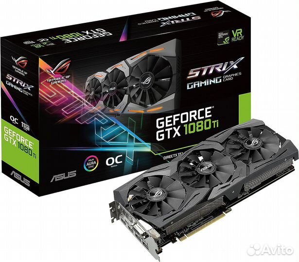 Видеокарта Asus GeForce GTX 1080 Ti strix OC