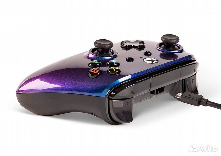 Геймпад проводной PowerA Enhanced Wired Controller для Xbox One / Series (Nebula)