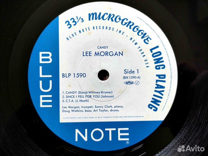 Lee Morgan – Candy – Japan 1984 винил 160g v2