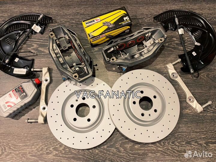 Большие передние Тормоза 340/30 MQB PQ35 PQ46