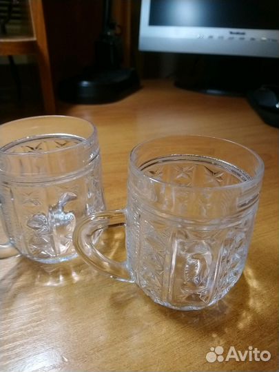 Кружка хрустальная