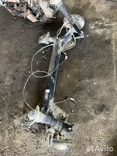 Skoda octavia а7 задняя балка в сборе