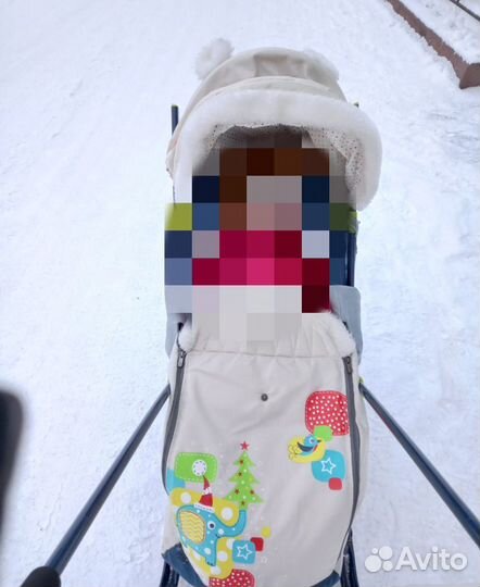 Коляска санки