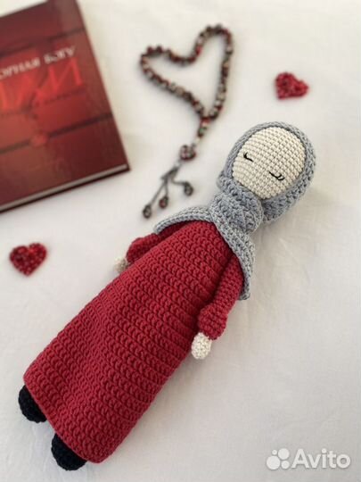 Вязаные куклы в хиджабе