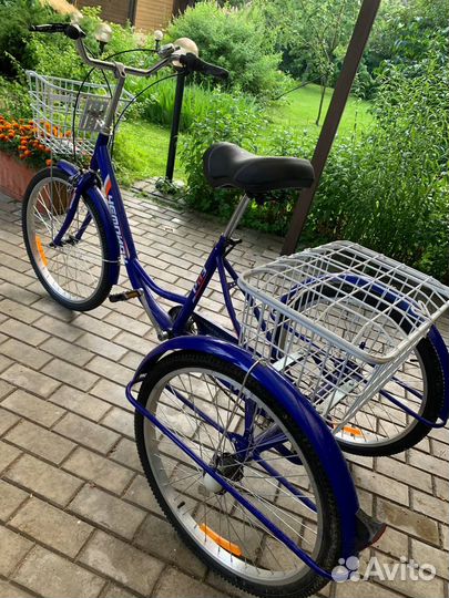 Трехколесный велосипед для взрослых