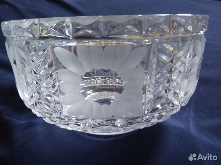 Салатник хрустальный, СССР