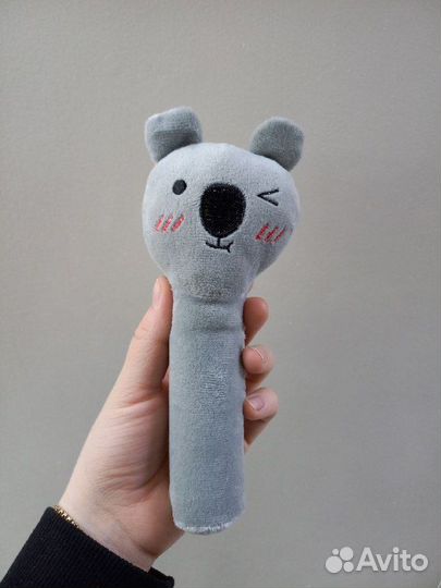 Погремушка пищалка Коала