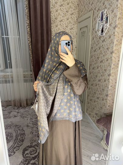 Шарф двустроний шифон