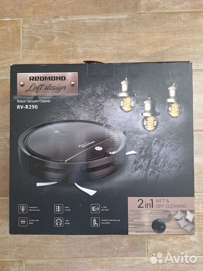 Робот пылесос redmond RV-R290