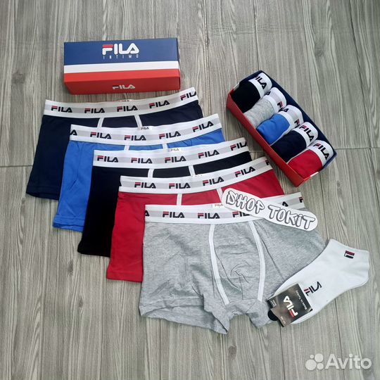 Трусы Мужские боксеры Fila