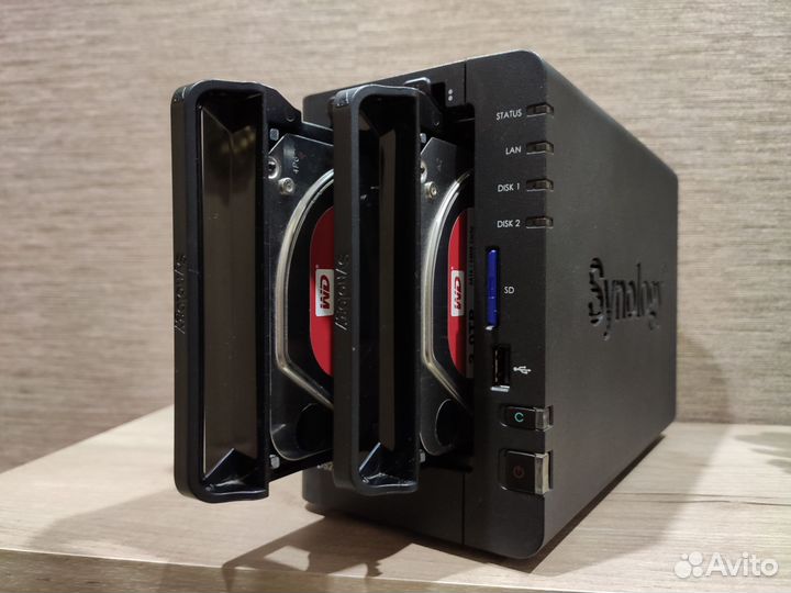 Сетевое хранилище Synology Disk Station DS214play