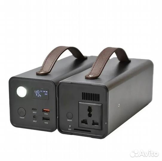 Портативная зарядная станция с розеткой на 220В