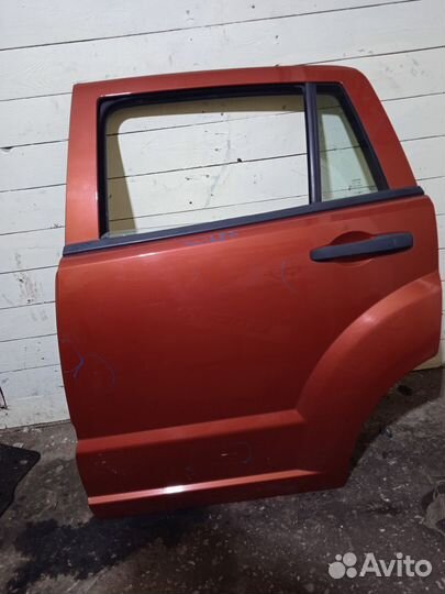 Дверь задняя левая Додж Калибр Dodge Caliber