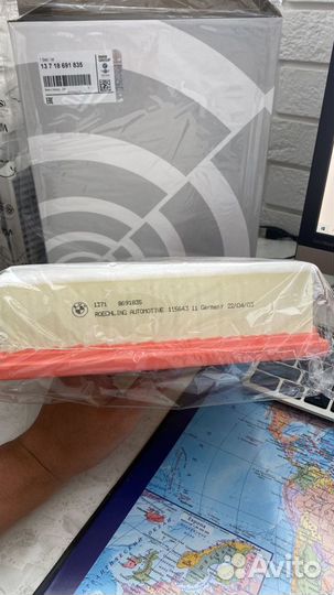 Фильтр воздушный BMW G30 G12 G01 G02 13718691835