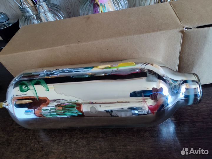 Колба стеклянная для термоса Китайского, СССР, 2л