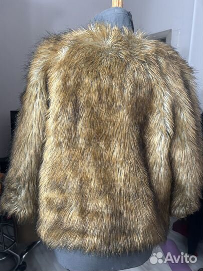Эко шубка легкая накидка винтаж y2k
