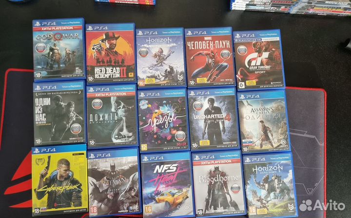 Диски на sony playstation 4/5