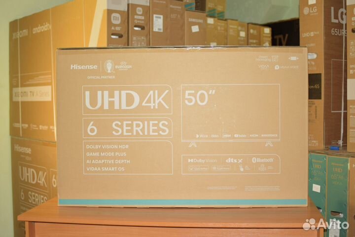 Телевизор Hisense 50 50a6k SMART TV 2024