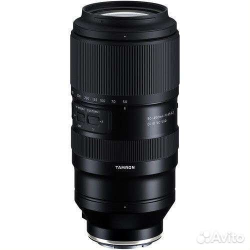 Tamron 50-400mm f/4.5-6.3 Di III VC VXD Sony E