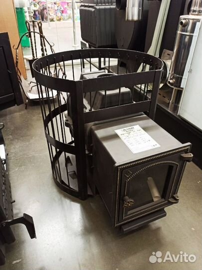 Печь для бани чугунная (18м3)