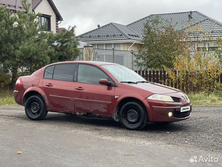 Renault Megane 1.6 AT, 2007, 290 000 км